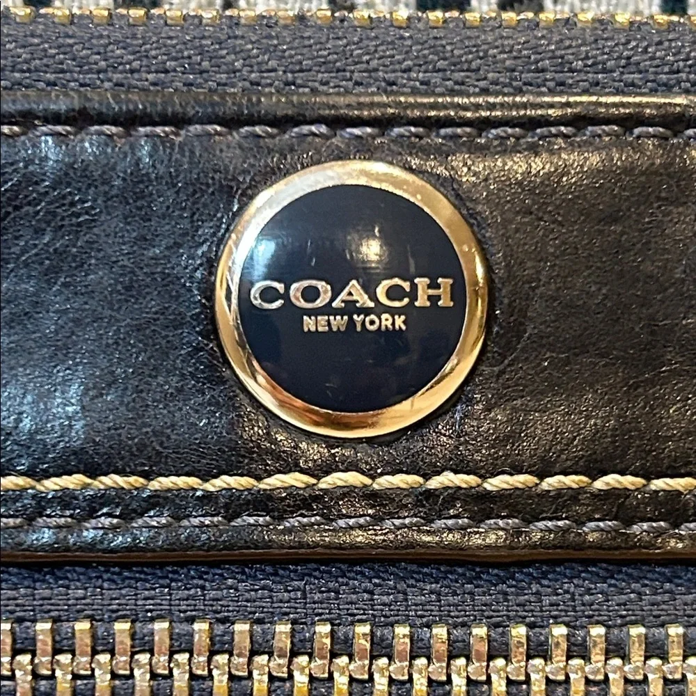 Coach Denim Legacy Y2K Wristlet Wallet - Picture 5 of 10